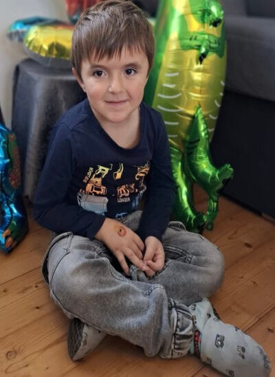 Žan — mali borec, ki je pisal Božičku