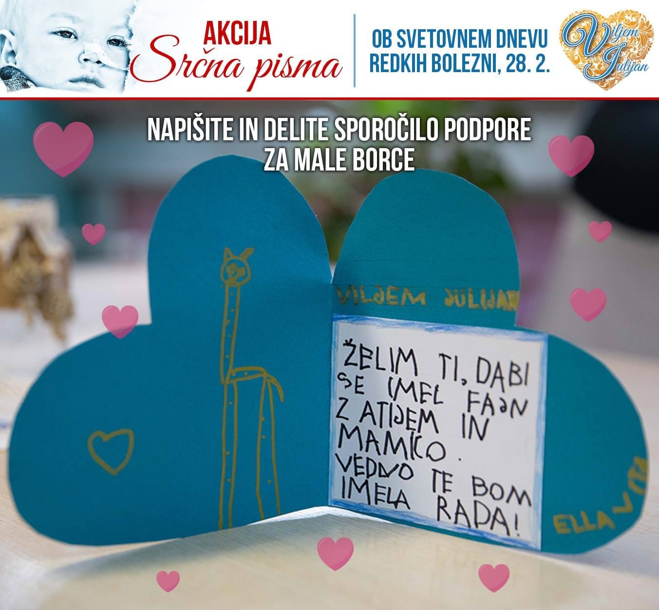 Prva Srčna pisma — pisati je začela vsa Slovenija