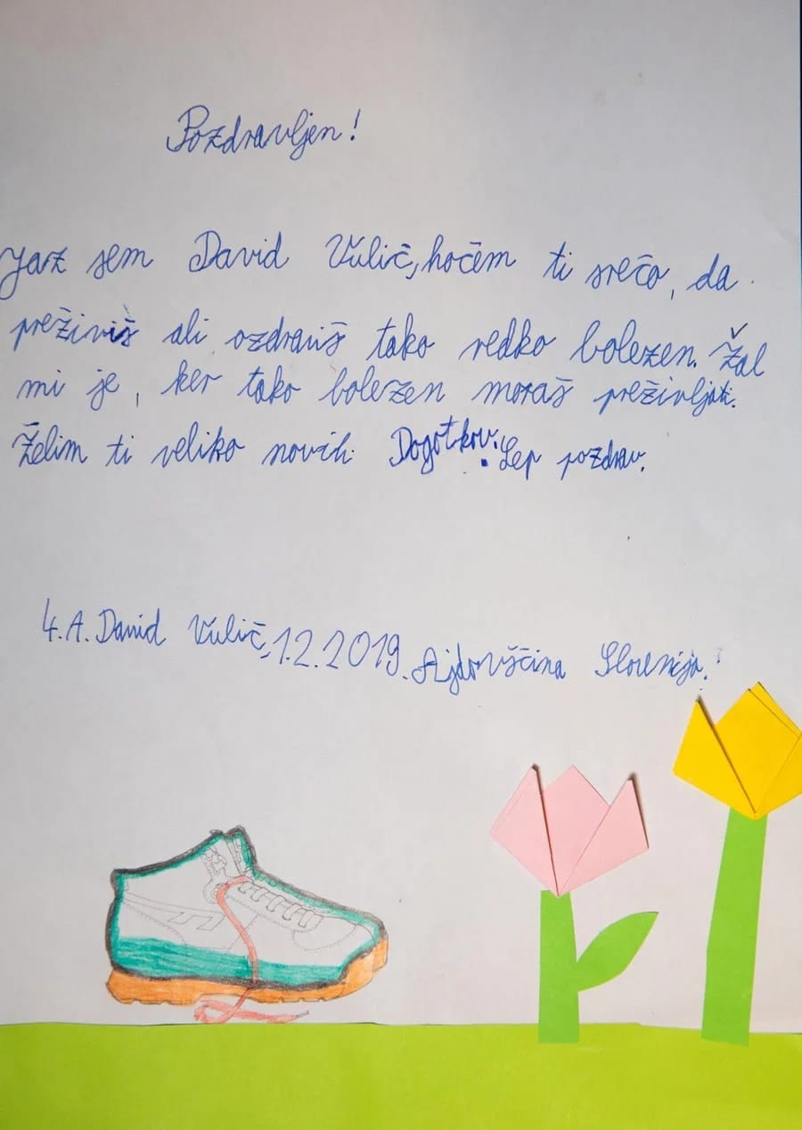 Pismo ali risba za male borce, izdelek 16