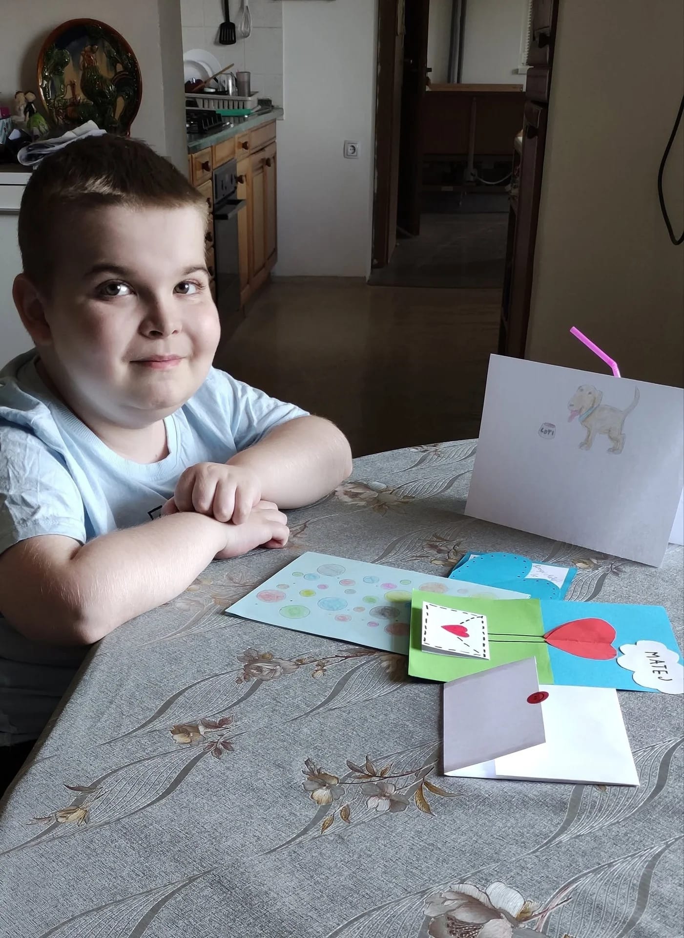 Srčna pisma, ki jih je prejel Matej