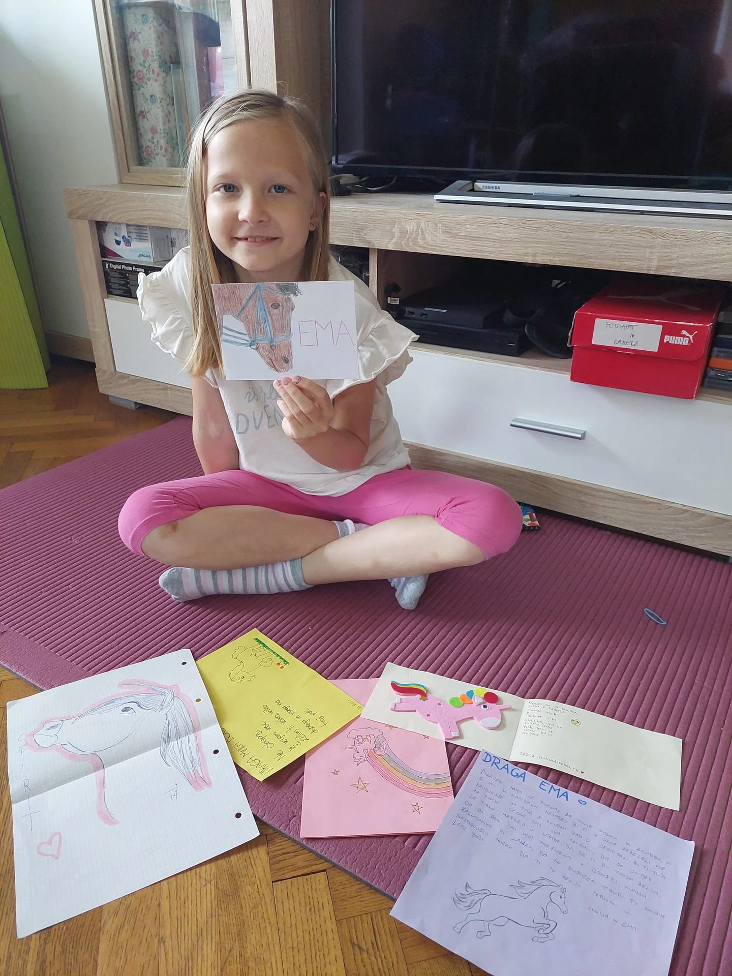 Srčna pisma, ki jih je prejel Ema