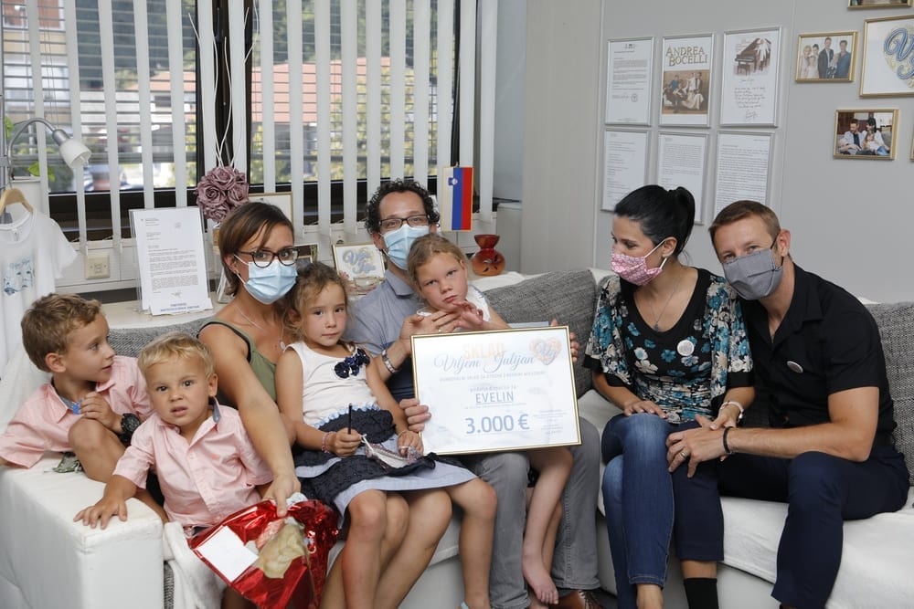 Evelin, mala borka Društva Viljem Julijan
