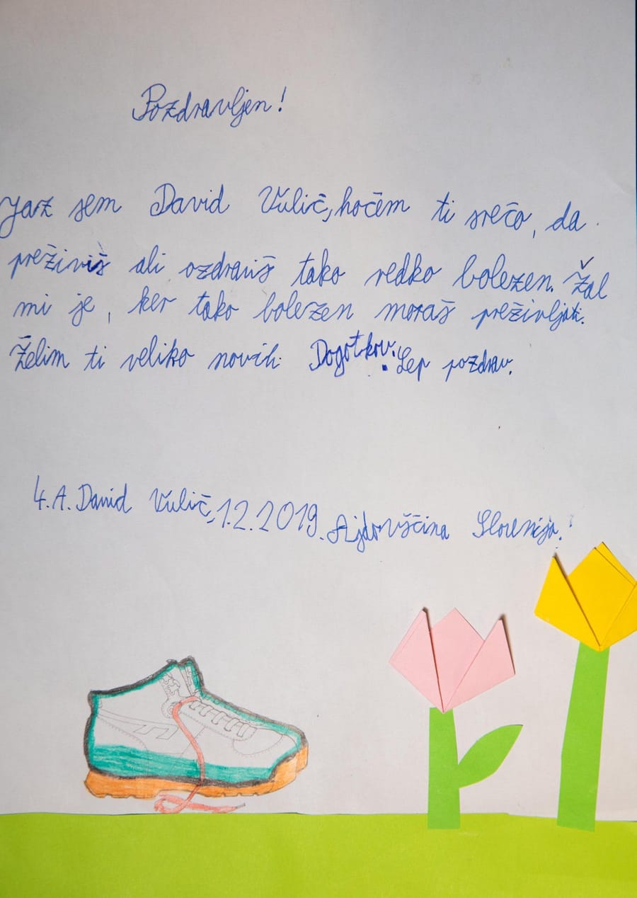 Pismo ali risba za male borce, izdelek 6