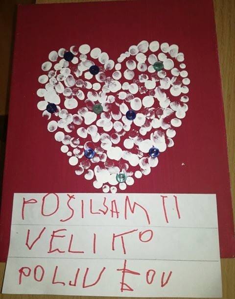 Pismo ali risba za male borce, izdelek 20