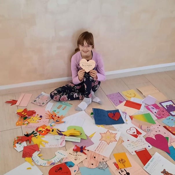 Srčna pisma, ki jih je prejel Lea Pajašinović